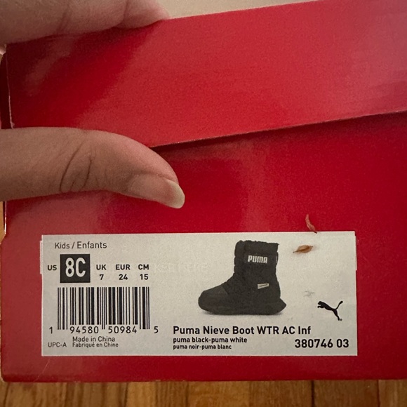 PUMA toddler snow boots - Picture 4 of 5